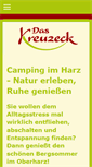 Mobile Screenshot of camping-harz.com