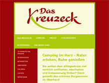 Tablet Screenshot of camping-harz.com